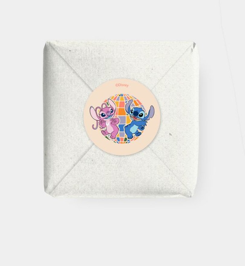 Geschenkaufkleber Kindergeburtstag Stitch · Movin' & Groovin'