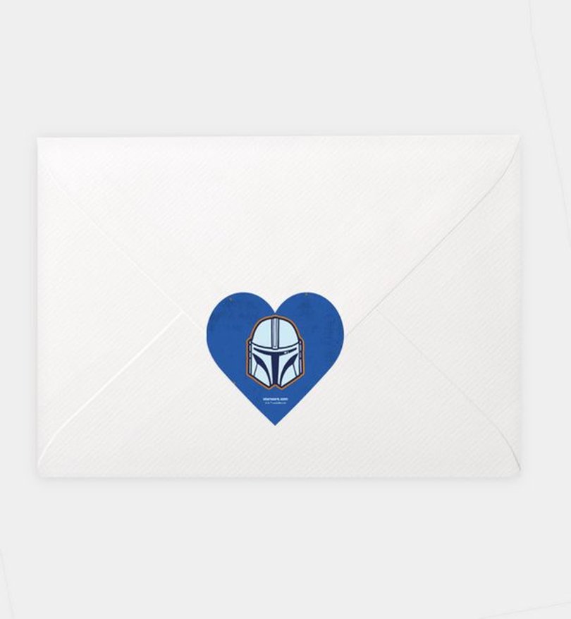 Siegelsticker Einschulung The Mandalorian Father's Day