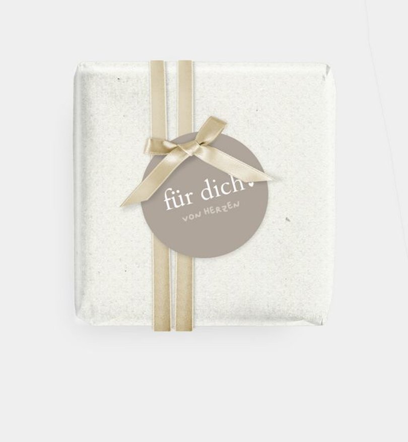 Geschenkanhänger Geburt Natural Flow