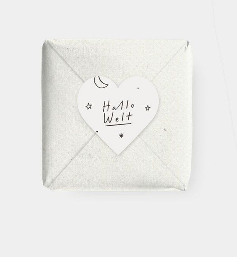 Geschenkaufkleber Geburt Moments of Love