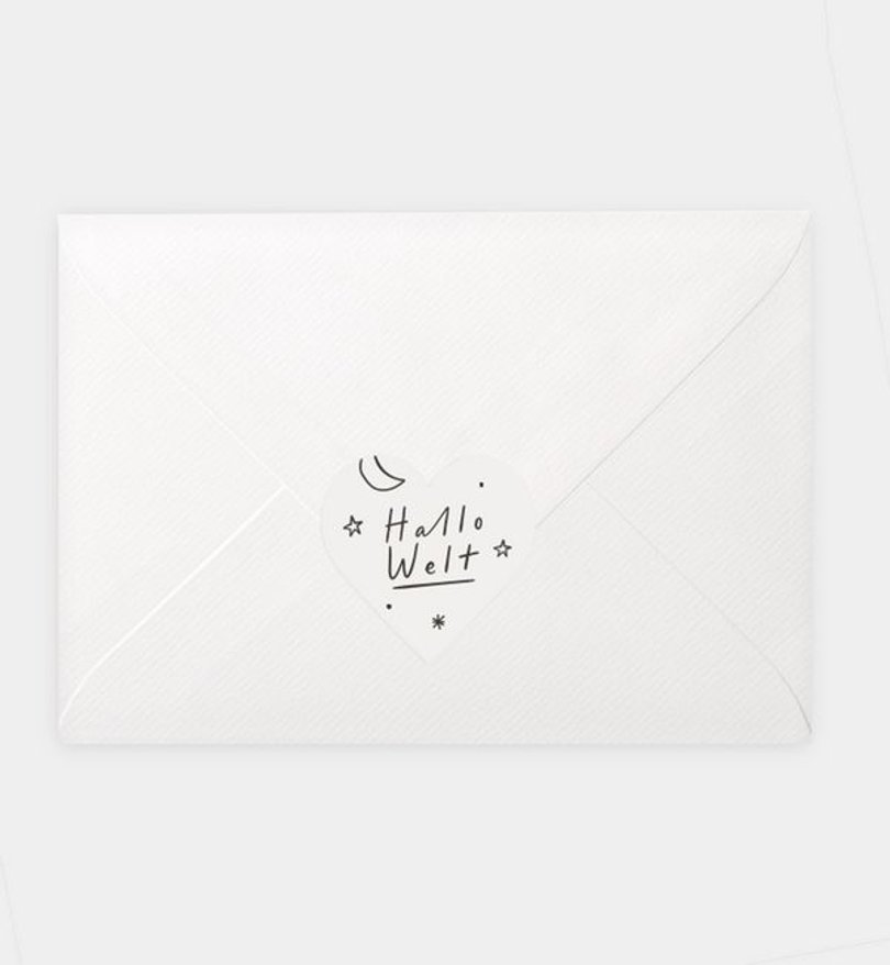 Siegelsticker Geburt Moments of Love
