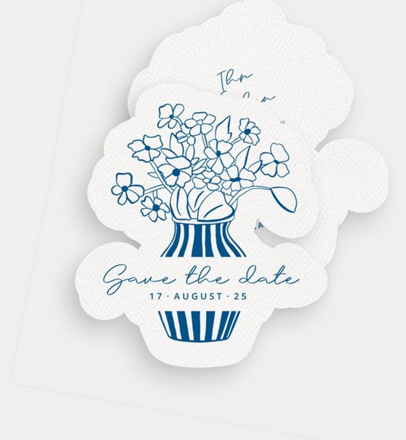 Save-The-Date Karte Hochzeit Italian Summer