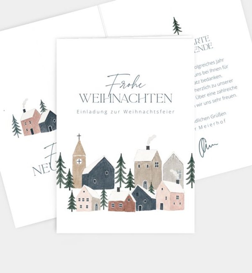 Weihnachtsfeier Weihnachtsfeier Wintervillage