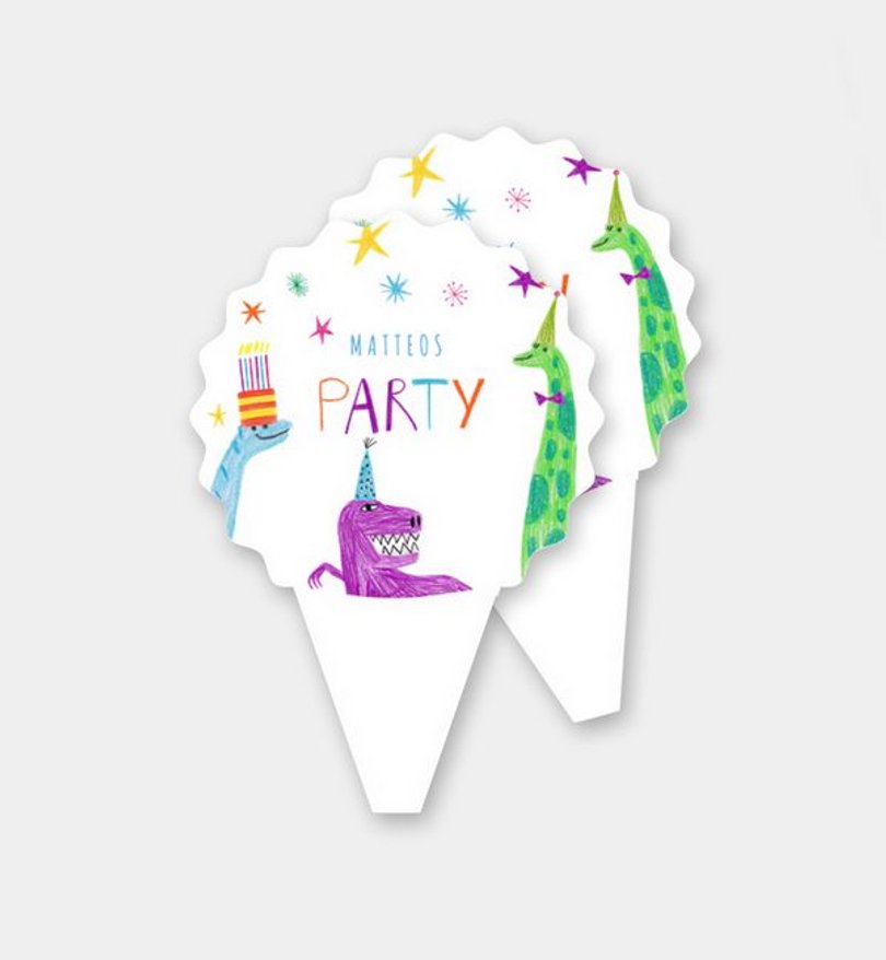 Muffintopper Kindergeburtstag Dino Party