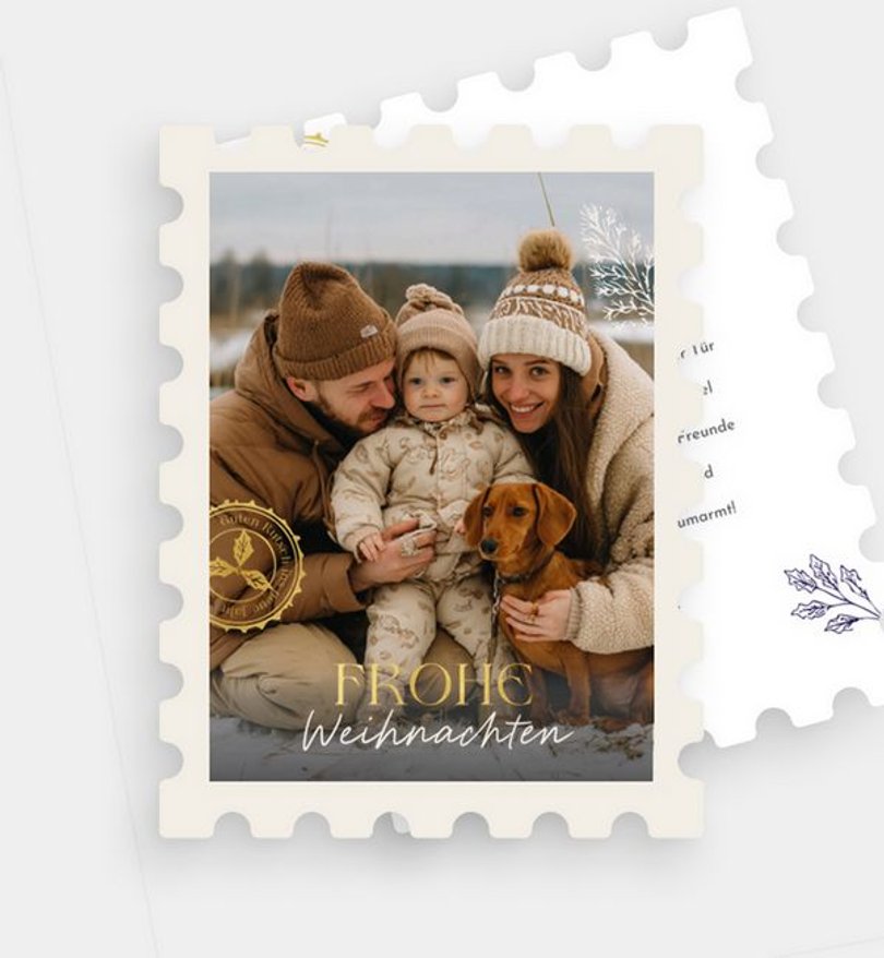 Weihnachtskarte Weihnachten/Privat Modern Postcard