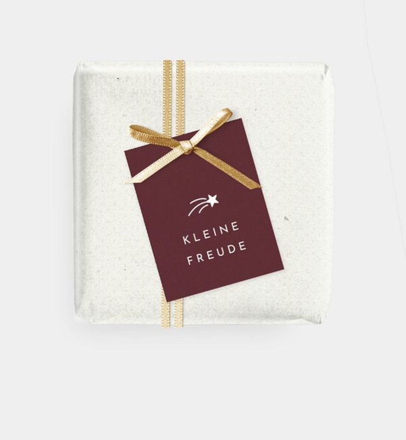 Geschenkanhänger Weihnachten Sternschnuppen für Dich