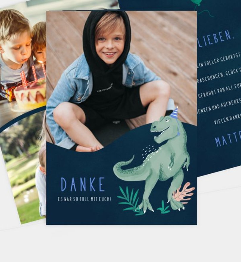 Dankeskarte Kindergeburtstag Dankeskarte
