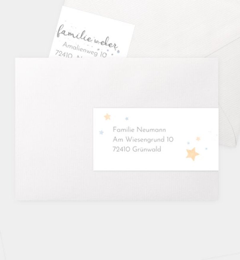 Adressaufkleber Kommunion Meine Erstkommunion