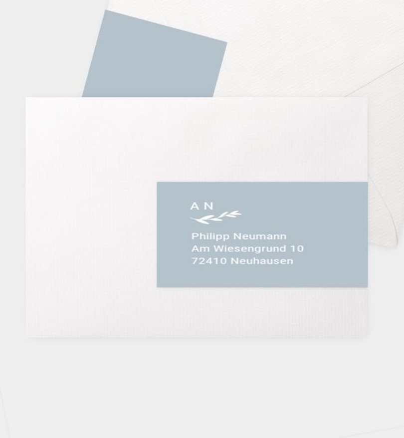 Adressaufkleber Kommunion Mein Festkranz