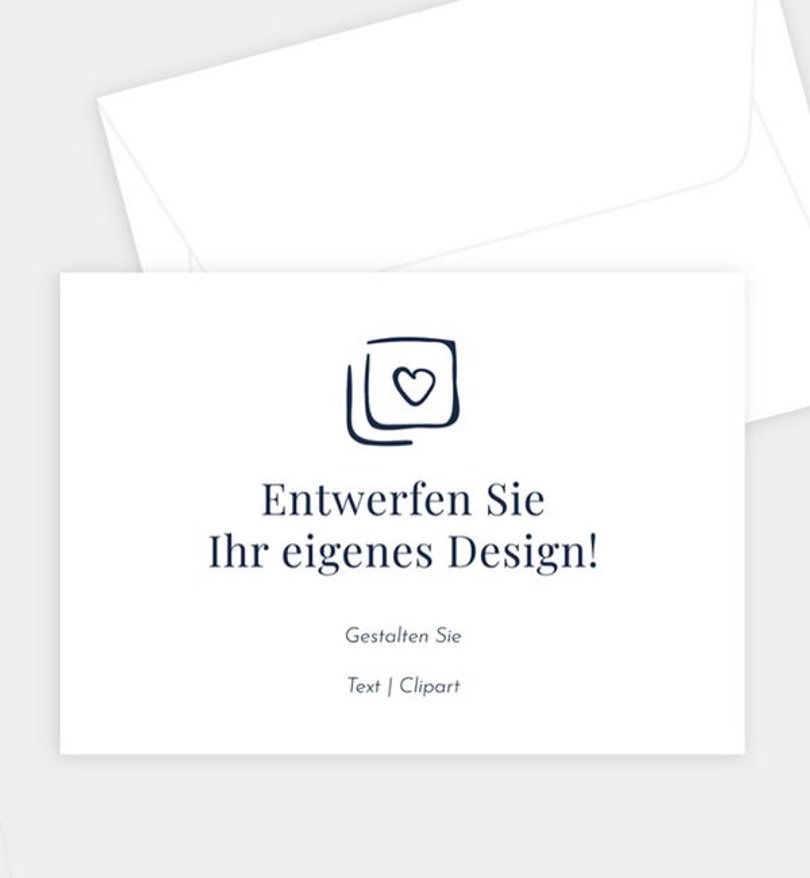 Briefumschlag Firmung Blanko Design