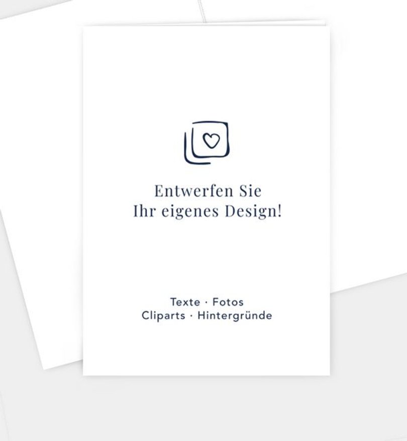 Kirchenheft Kommunion Blanko Design