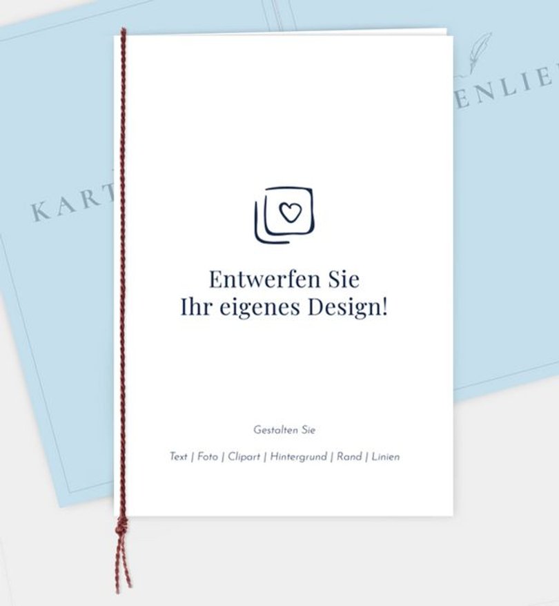 Kirchenheft Firmung Blanko Design