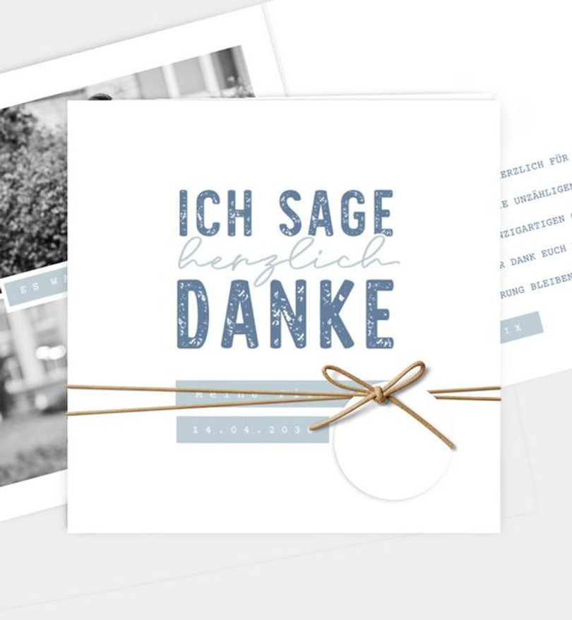Dankeskarte Firmung My Day