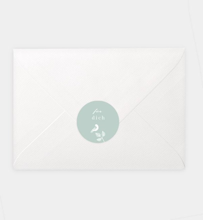 Siegelsticker Konfirmation Nature Blessing