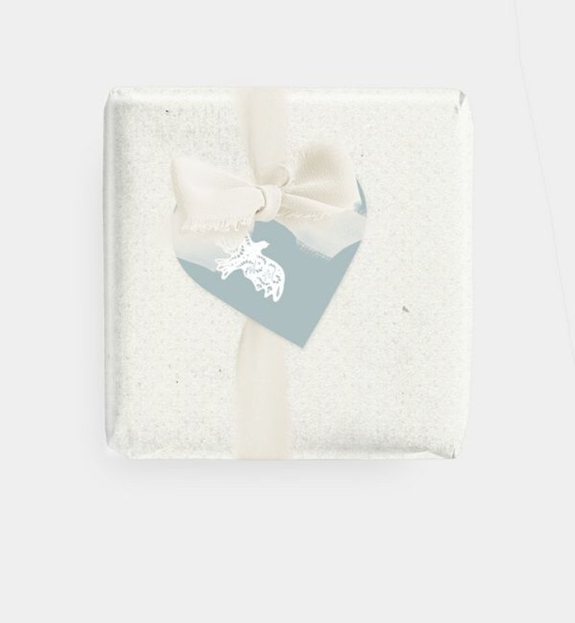 Geschenkanhänger Jugendweihe Bird