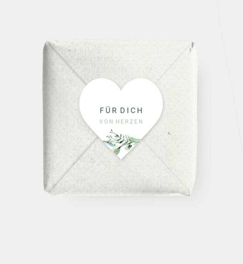 Geschenkaufkleber Konfirmation Sagenhafter Fisch