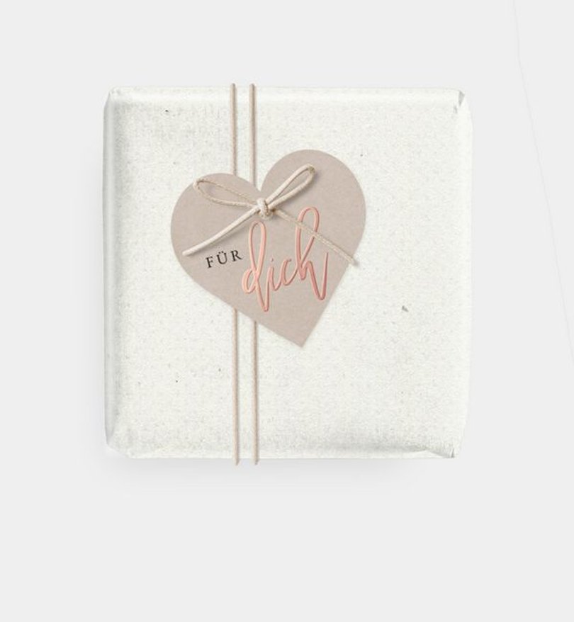 Geschenkanhänger Geburtstag Rosegold-Crafty