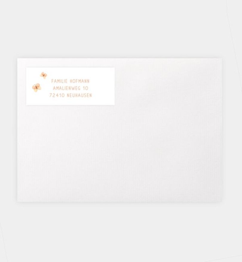 Absenderaufkleber Kindergeburtstag Pferdemädchen