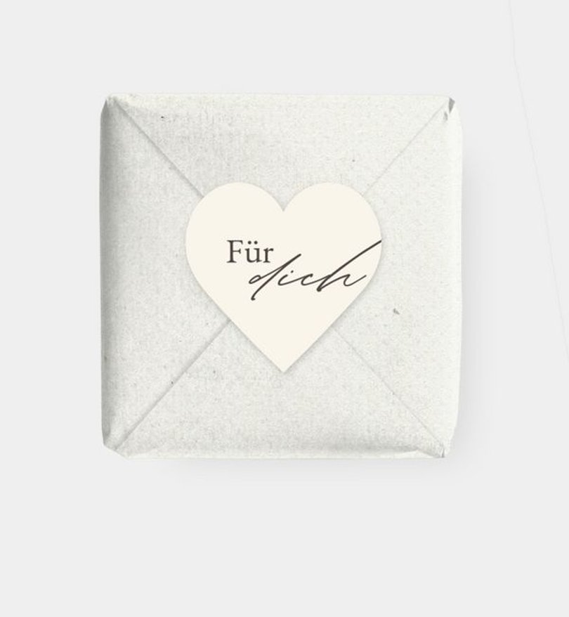 Geschenkaufkleber Hochzeit Stempel