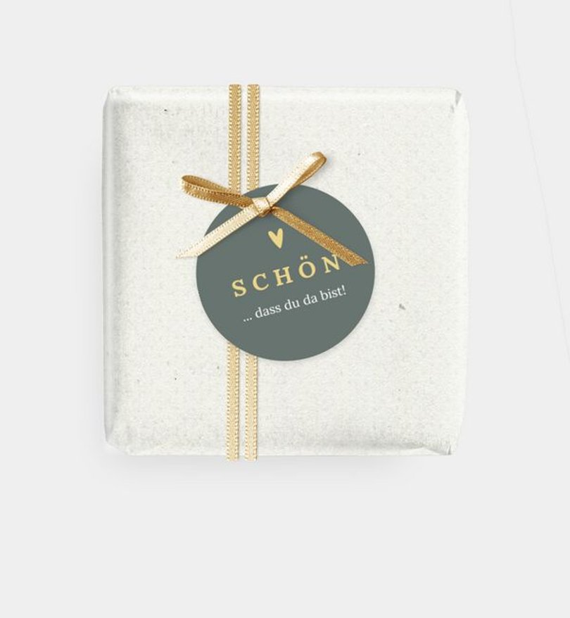 Geschenkanhänger Geburtstag Einfaches Raster