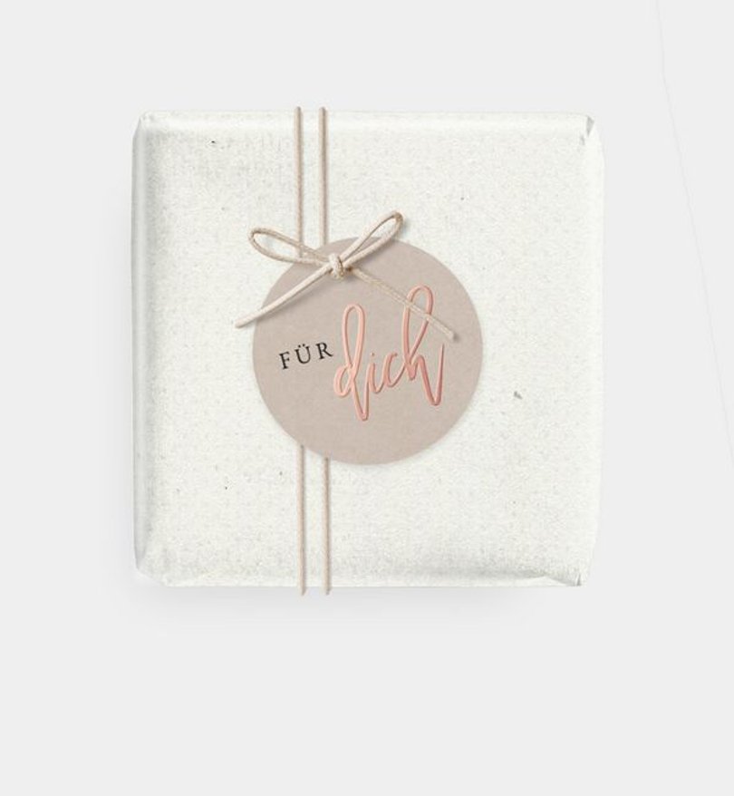 Geschenkanhänger Geburtstag Rosegold-Crafty