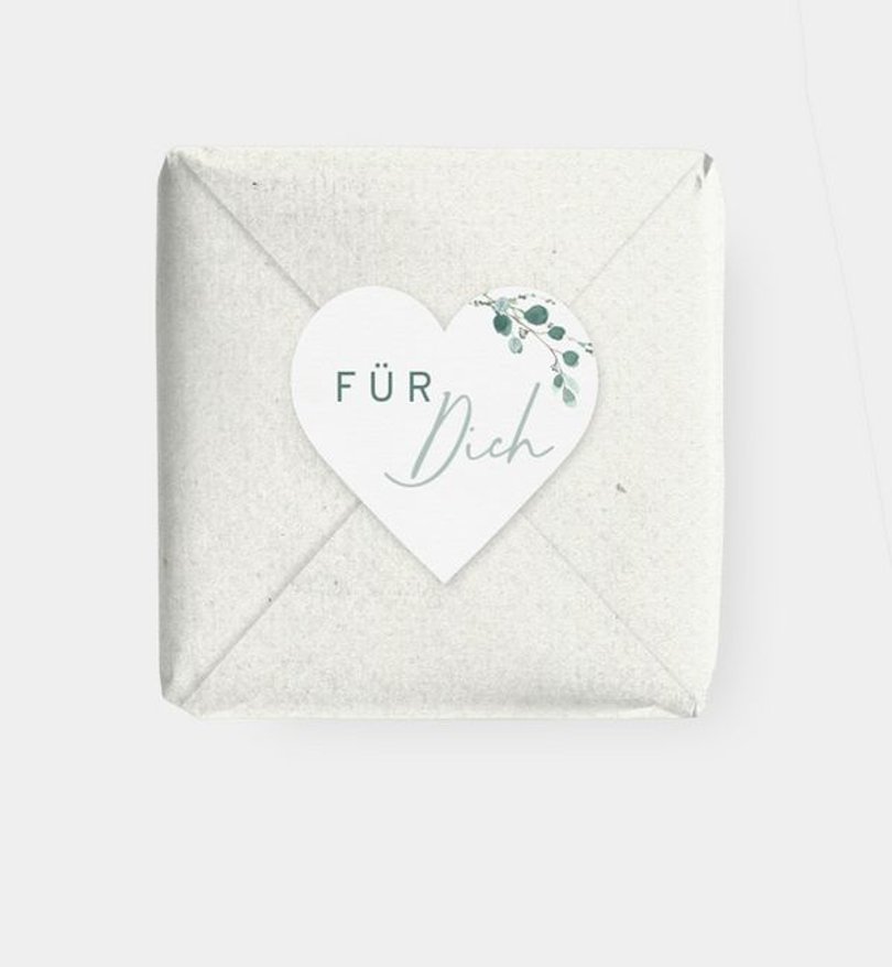 Geschenkaufkleber Hochzeit Sommerduft