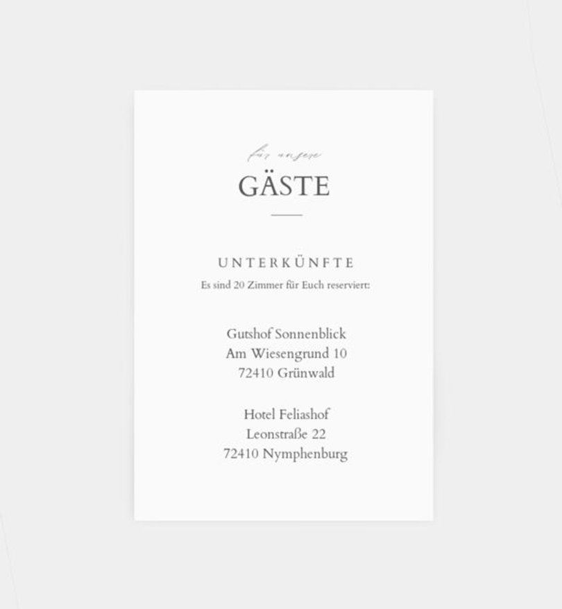 Einlegeblatt bedruckt Hochzeit Vintage Lace