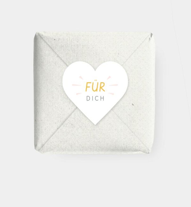 Geschenkaufkleber Einschulung Girlande