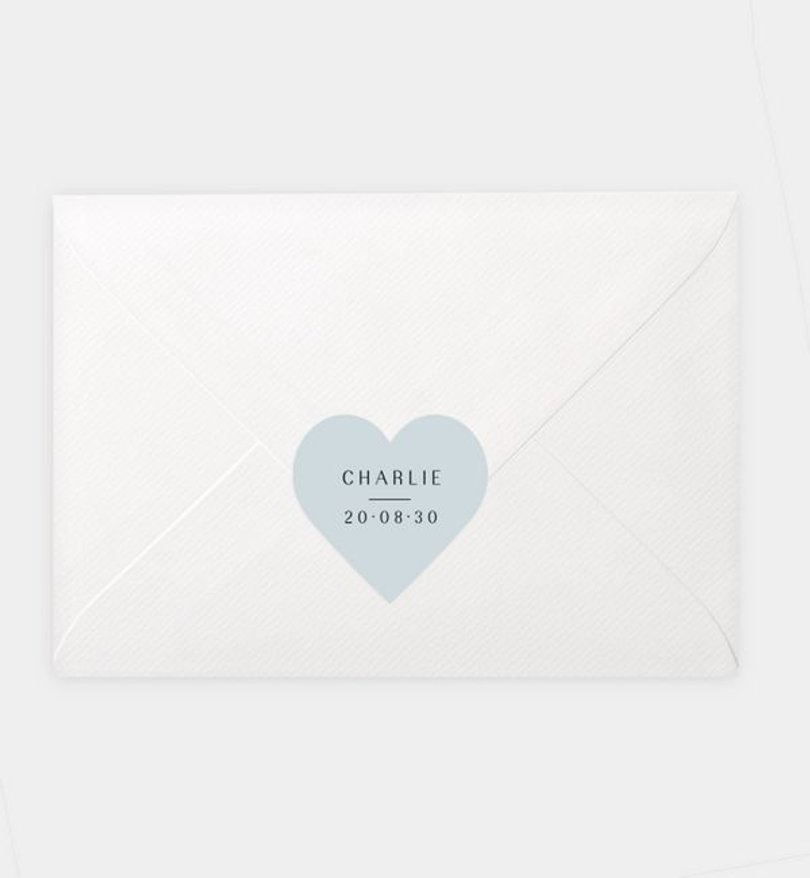 Siegelsticker Geburt Simple Magic