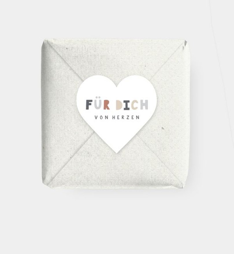 Geschenkaufkleber Geburt Crew