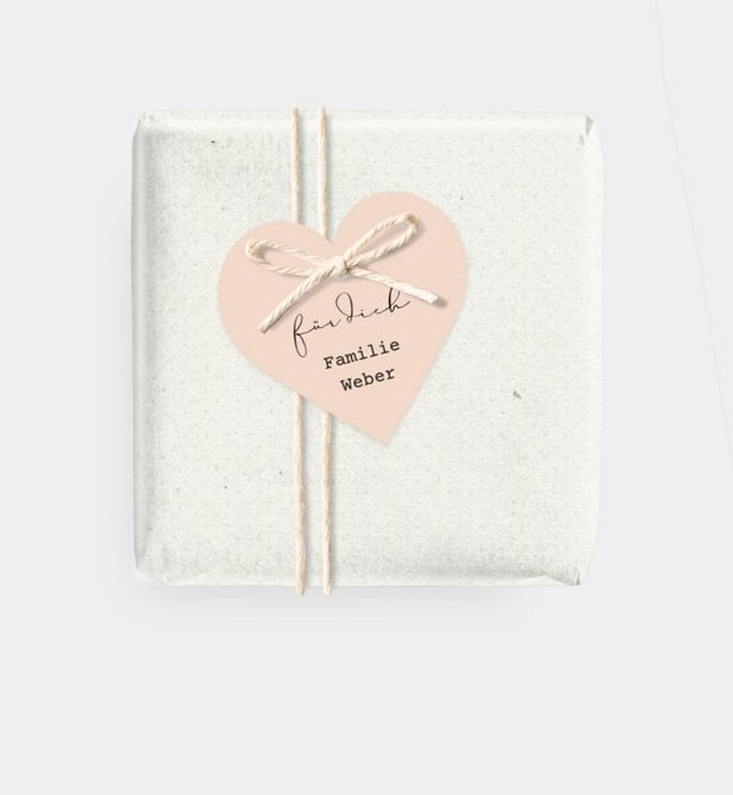 Geschenkanhänger Geburt Schwung