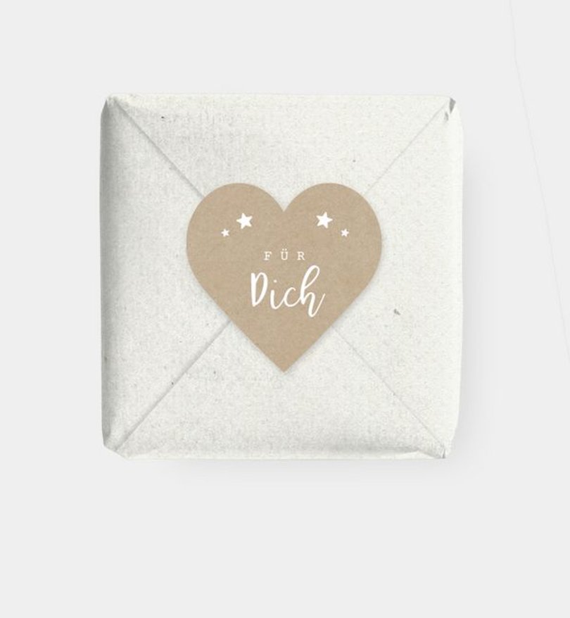Geschenkaufkleber Geburt Unser Sonnenschein · Crafty