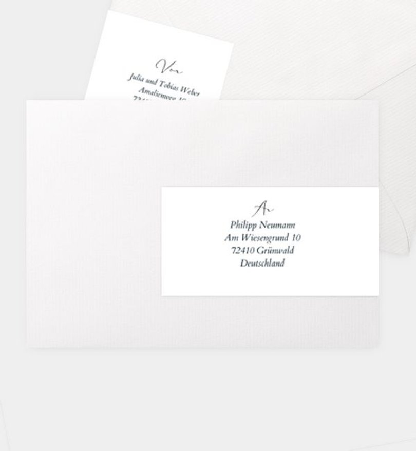 Adressaufkleber Hochzeit Sweet Moment