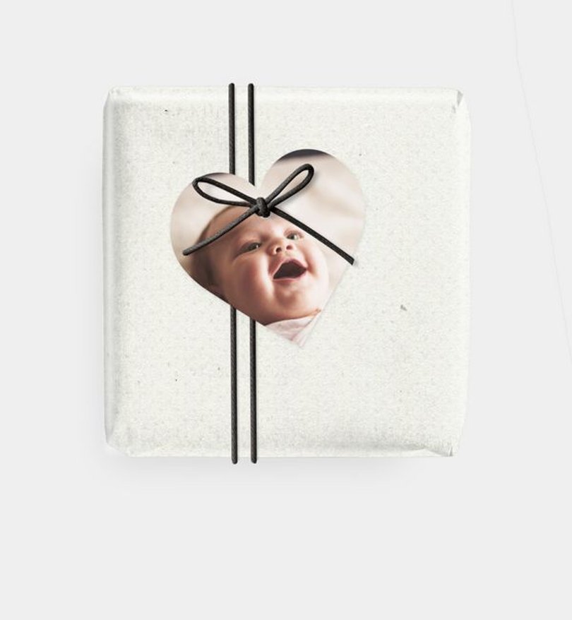Geschenkanhänger Geburt Schwunghaft