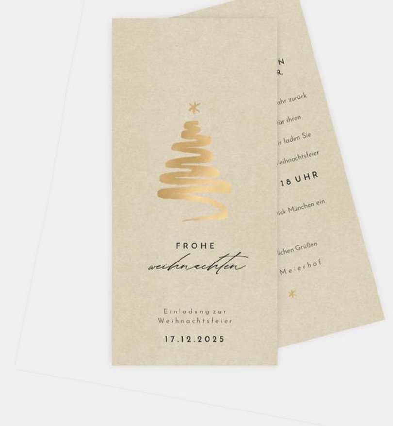 Weihnachtsfeier Weihnachtsfeier Golden Tree