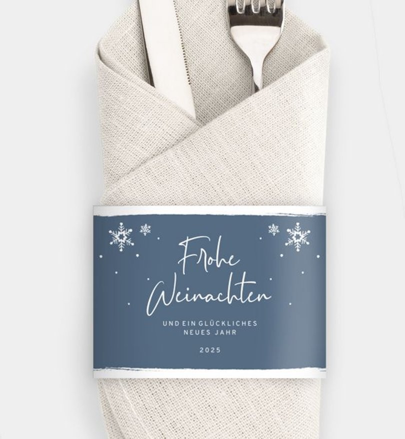 Besteck Servietten-Zubehör Geschäftlich Winterly Frame