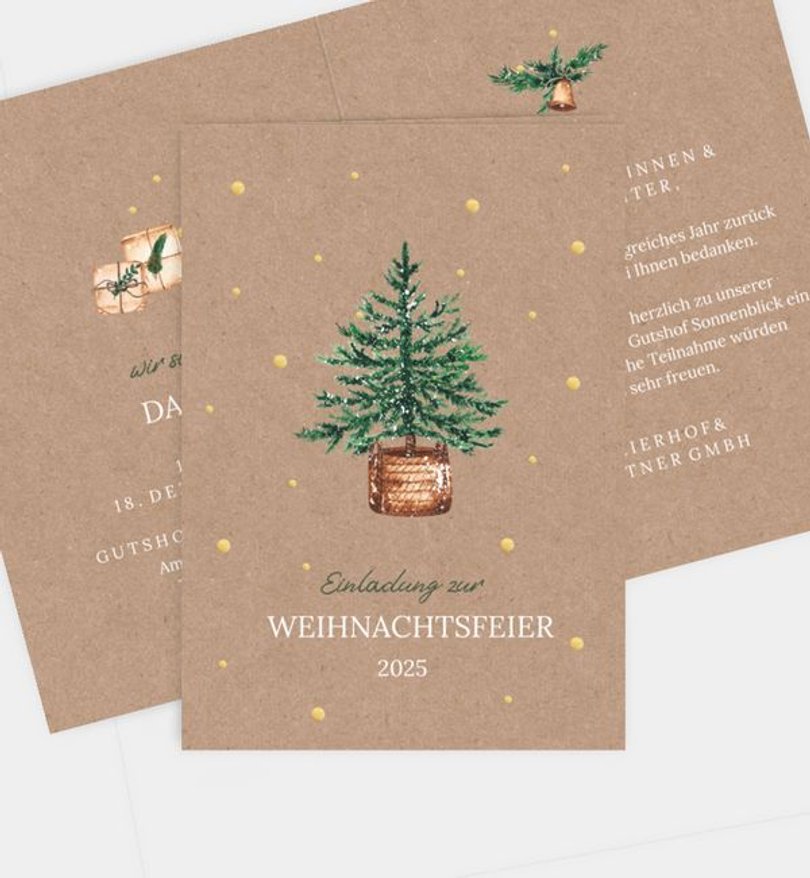 Weihnachtsfeier Weihnachtsfeier Care for Nature