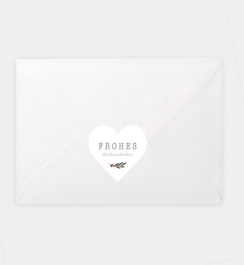 Siegelsticker Weihnachten Hygge House