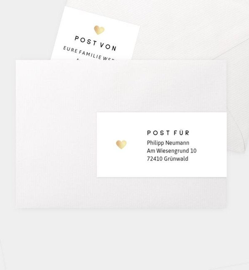 Adressaufkleber Babyshower Decent Moment