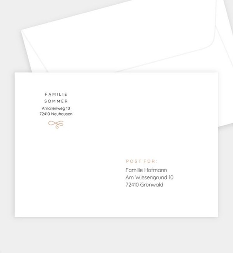 Briefumschlag Hochzeit Crafty Heart