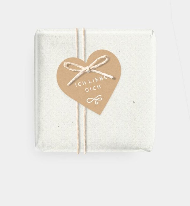 Geschenkanhänger Valentinstag Crafty Heart