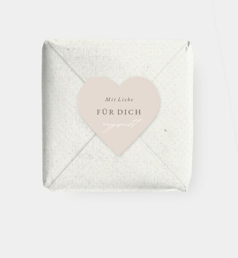 Geschenkaufkleber Hochzeit Obvious Love
