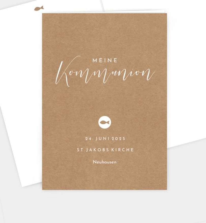 Kirchenheft Kommunion Crafty & easy