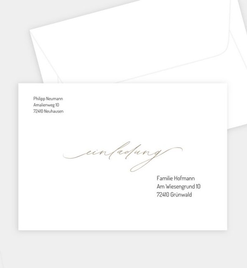 Briefumschlag Firmung Special day · Crafty
