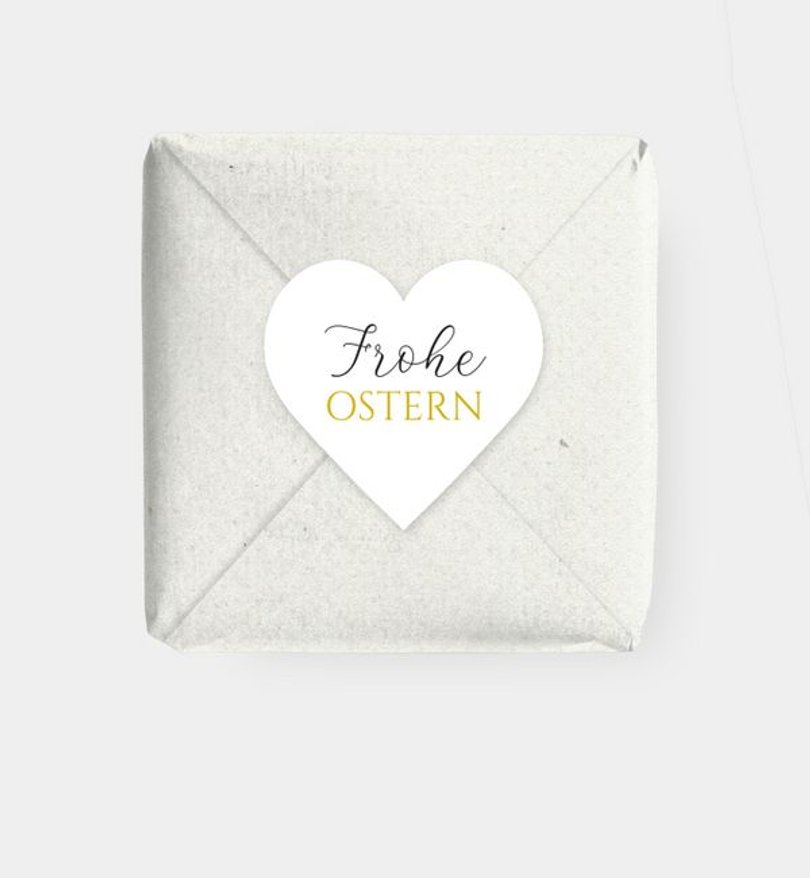 Geschenkaufkleber Ostern Edel