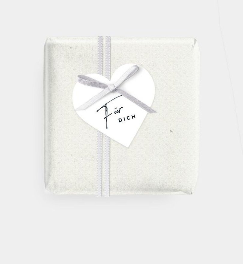 Geschenkanhänger Taufe Herzstück