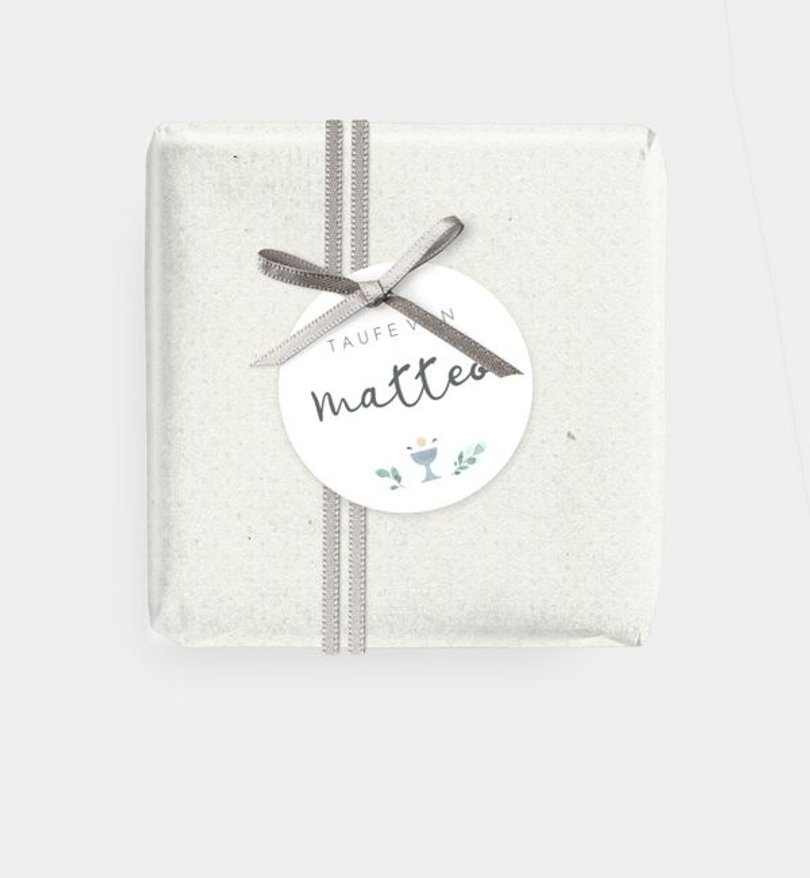 Geschenkanhänger Taufe Mein Tauferlebnis