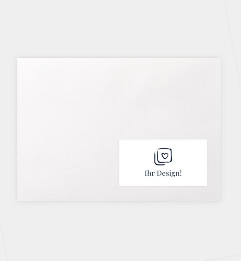 Empfängeraufkleber Kindergeburtstag Blanko Design