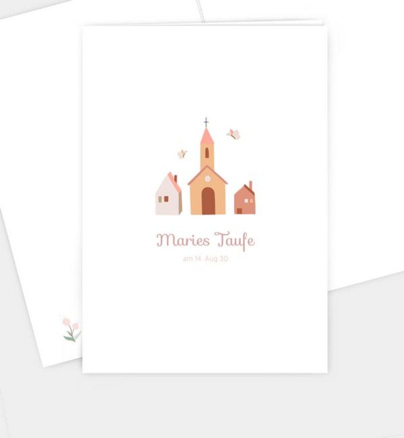 Kirchenheft Taufe Holy Village