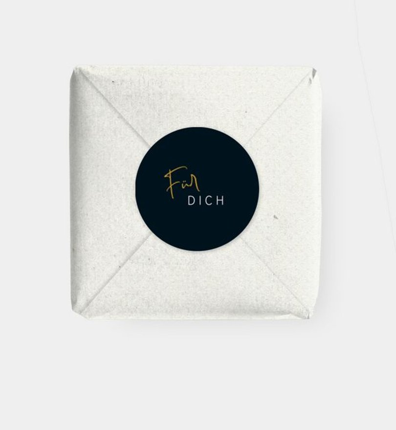 Geschenkaufkleber Geburtstag Voller Freude